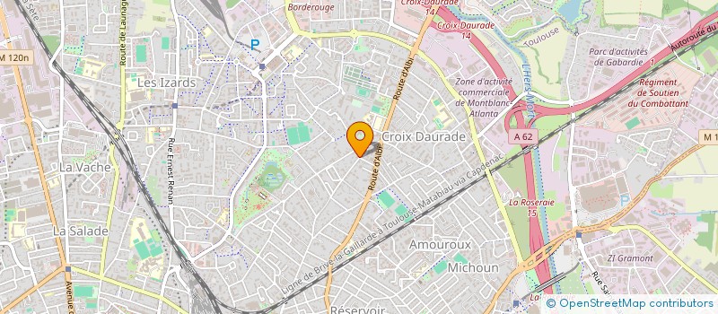 localisation de l'entreprise SCI ROBERT à TOULOUSE