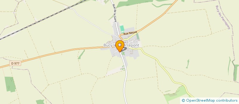 localisation de l'entreprise SCI ROBERT  BUCY-LES-PIERREPONT