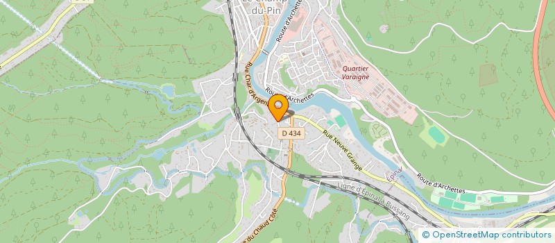 localisation de l'entreprise SCI ROBERT à EPINAL