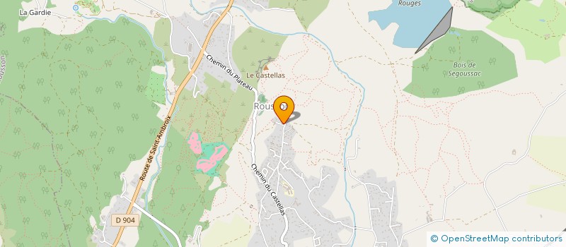 localisation de l'entreprise SCI ROBERT  ROUSSON