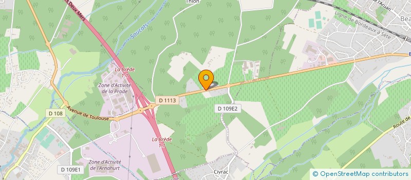 localisation de l'entreprise SCI ROBERT ALGAYON  AYGUEMORTE-LES-GRAVES