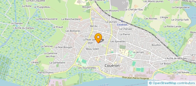 localisation de l'entreprise SCI ROBERT-BOUTET à COUERON