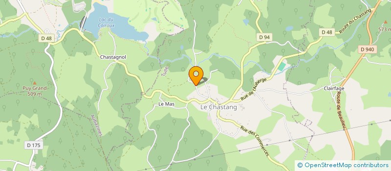 localisation de l'entreprise SCI ROBERT-FARFAL  LE CHASTANG