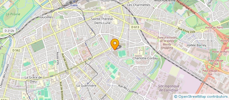 localisation de l'entreprise SCI ROBERT LAOT à CAEN
