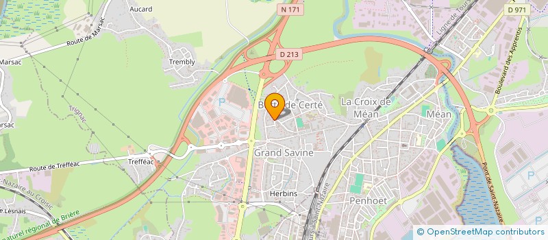 localisation de l'entreprise SCI ROBERT M.J  TRIGNAC