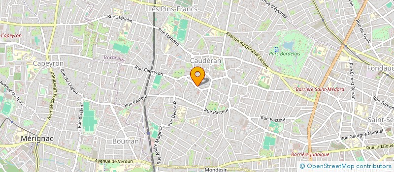 localisation de l'entreprise SCI ROBERT MISSELIS ET CIE  ARCACHON