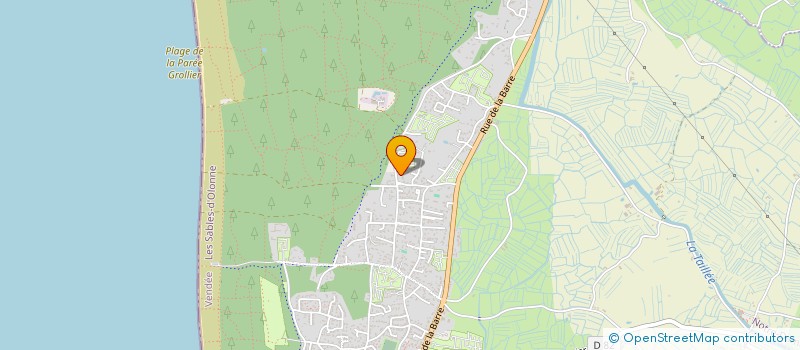 localisation de l'entreprise SCI  ROBERT NDM  NOTRE-DAME-DE-MONTS