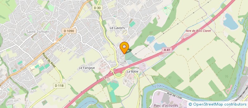localisation de l'entreprise SCI ROBERTO  SAINT-NAZAIRE-LES-EYMES