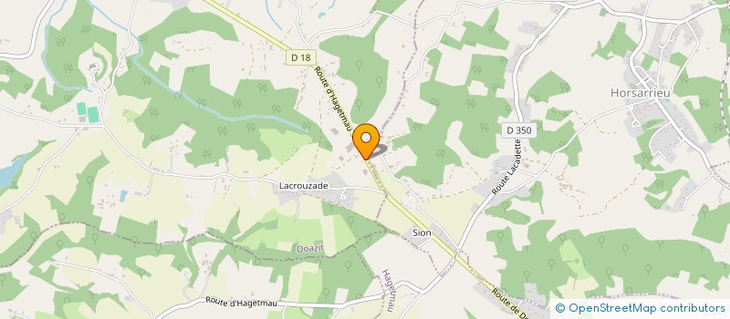 localisation de l'entreprise SCI ROBESO  DOAZIT