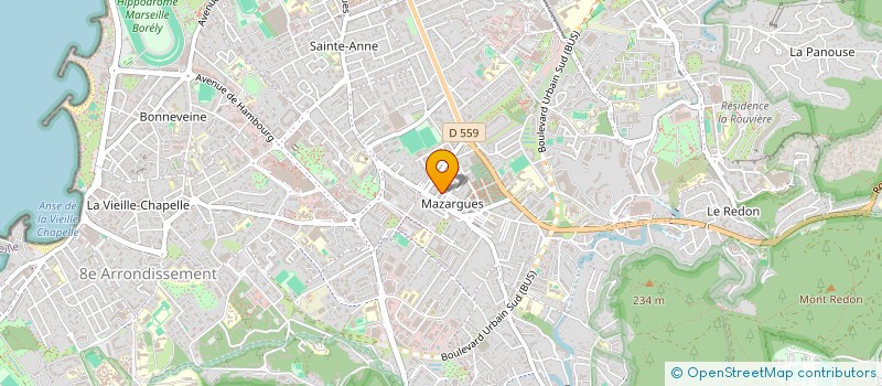 localisation de l'entreprise SCI ROBESPIERRE à MARSEILLE