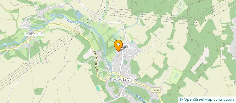 localisation de l'entreprise SCI ROBI-LES  NESLES-LA-VALLEE