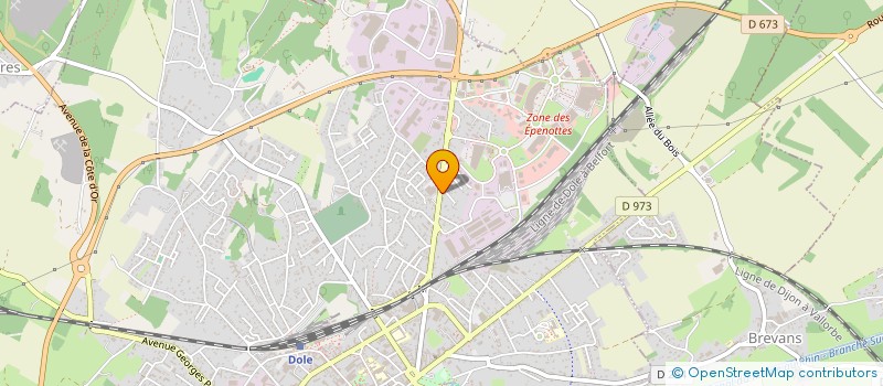 localisation de l'entreprise SCI ROBIN  BILLEY