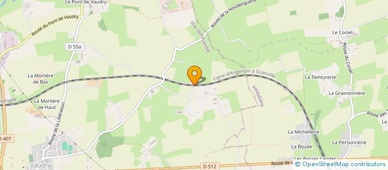 localisation de l'entreprise SCI ROBIN FONTAINE AUX DAMES  CAMPAGNOLLES