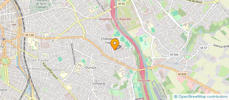 localisation de l'entreprise SCI ROBINSON INVEST 31  TOULOUSE