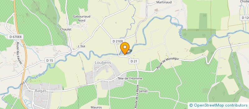 localisation de l'entreprise SCI ROBOREL  LES ESSEINTES