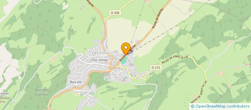 localisation de l'entreprise SCI ROBRI  LES FINS