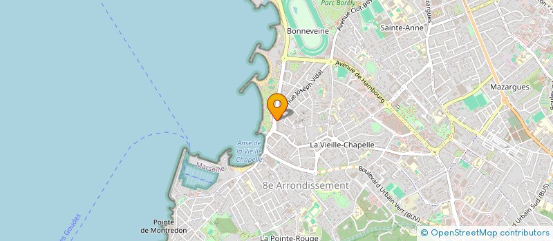 localisation de l'entreprise SCI ROC à MARSEILLE