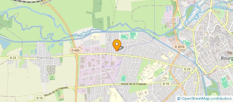 localisation de l'entreprise SCI ROC  BOURGES