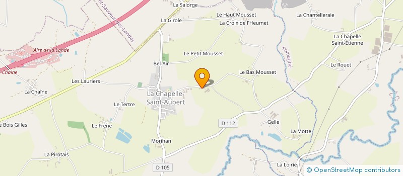 localisation de l'entreprise SCI ROC IMMO  SAINT-AUBIN-DU-CORMIER