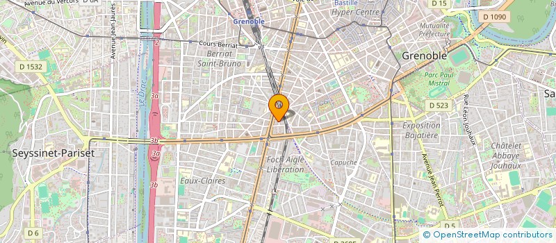 localisation de l'entreprise SCI ROCA à GRENOBLE