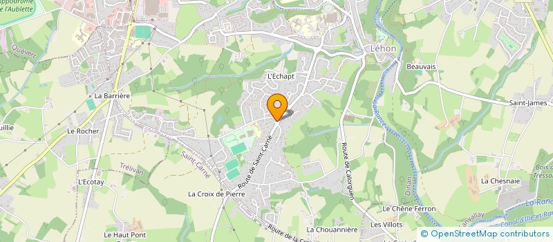 localisation de l'entreprise SCI ROCA  DINAN