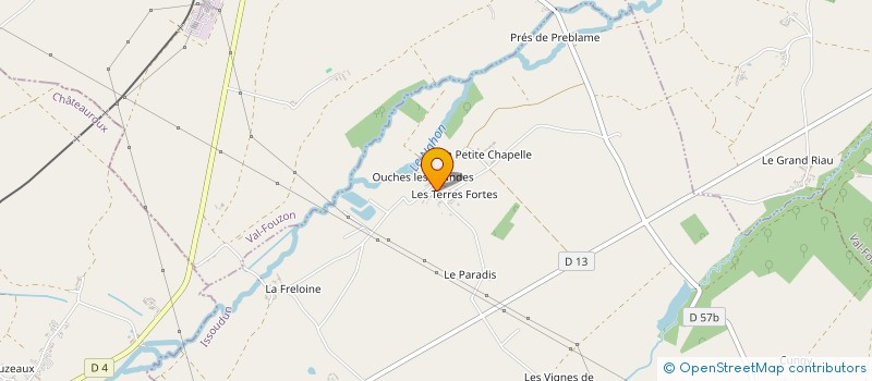 localisation de l'entreprise SCI ROCADE 388 à POULAINES