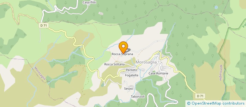 localisation de l'entreprise SCI ROCCA à MOROSAGLIA