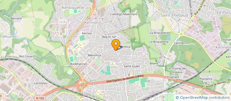 localisation de l'entreprise SCI ROCEDIFA à VANNES