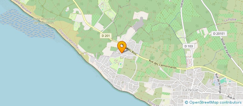 localisation de l'entreprise SCI ROCELYNE  SAINTE-MARIE-DE-RE