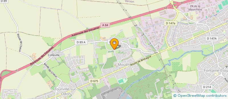 localisation de l'entreprise SCI ROCH  MOUEN