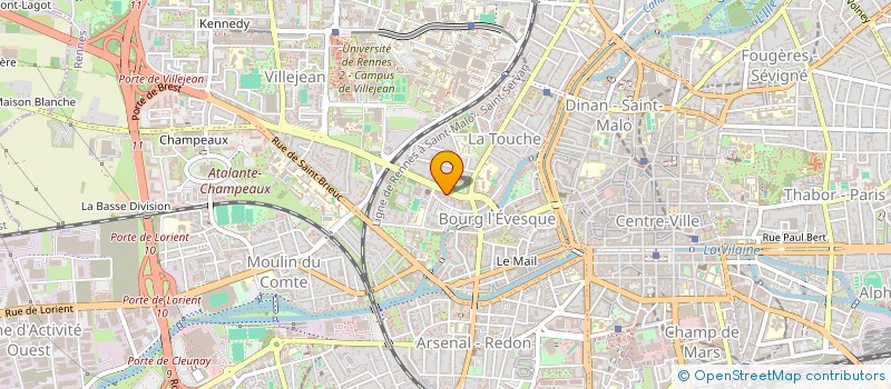 localisation de l'entreprise SCI ROCH BRAZ à RENNES