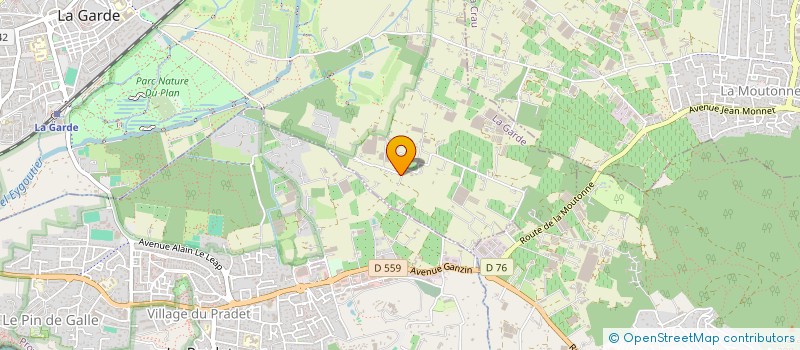 localisation de l'entreprise SCI ROCH LAS  LA GARDE