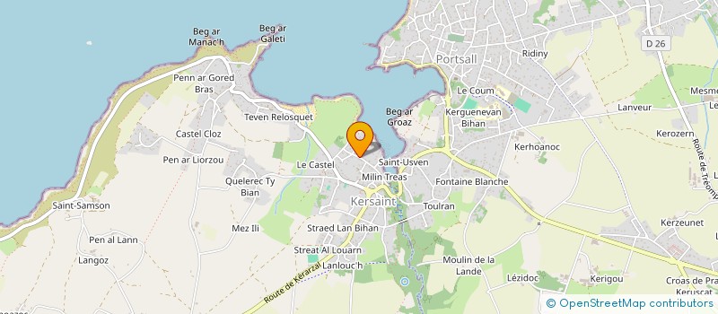 localisation de l'entreprise SCI ROCH VIAN  LANDUNVEZ