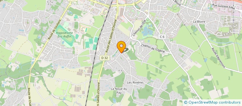localisation de l'entreprise SCI ROCHA à CHALLANS