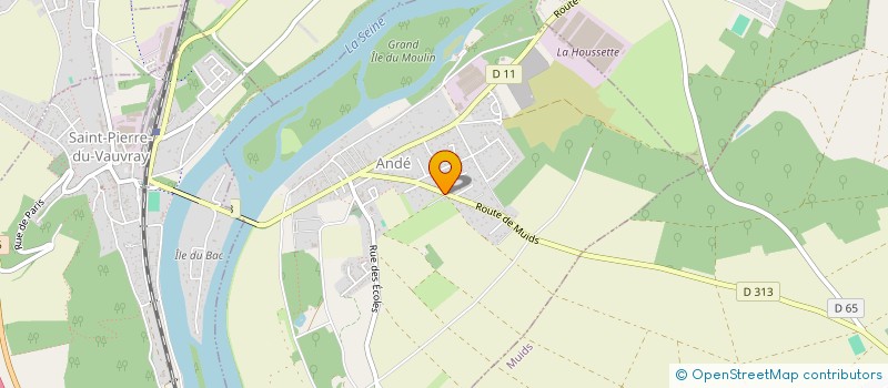 localisation de l'entreprise SCI ROCHA  ANDE