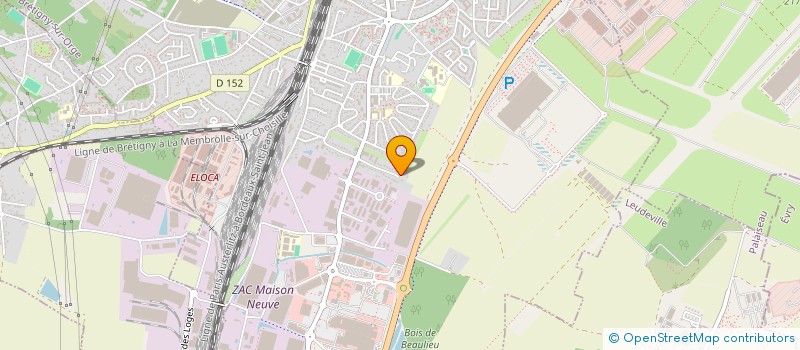 localisation de l'entreprise SCI ROCHA IMMO à BRETIGNY-SUR-ORGE
