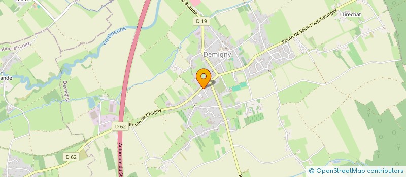 localisation de l'entreprise SCI ROCHA VICTOR ET FREDDY  DEMIGNY