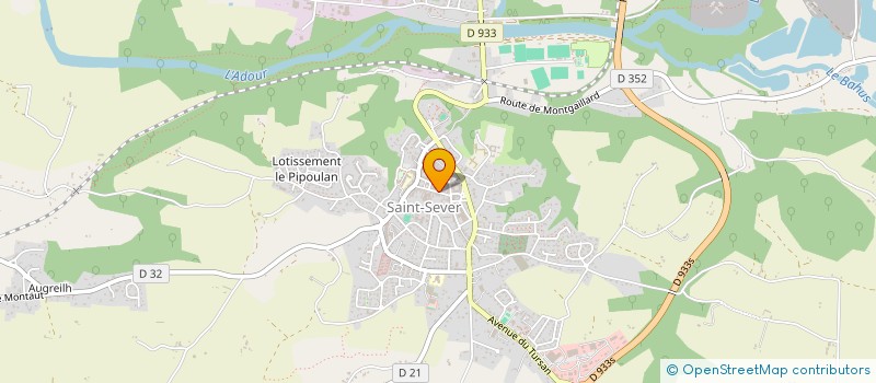 localisation de l'entreprise SCI ROCHADE à SAINT-SEVER