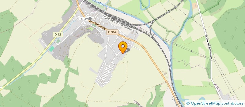 localisation de l'entreprise SCI ROCHAFLOR à LEROUVILLE