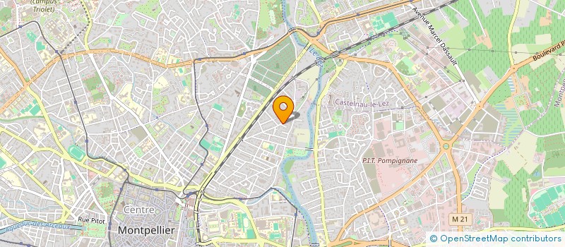 localisation de l'entreprise SCI ROCHALES  MONTPELLIER