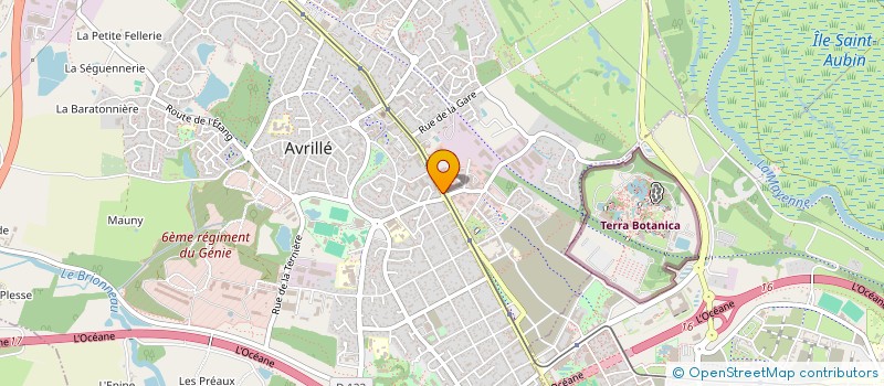 localisation de l'entreprise SCI ROCHAM à AVRILLE