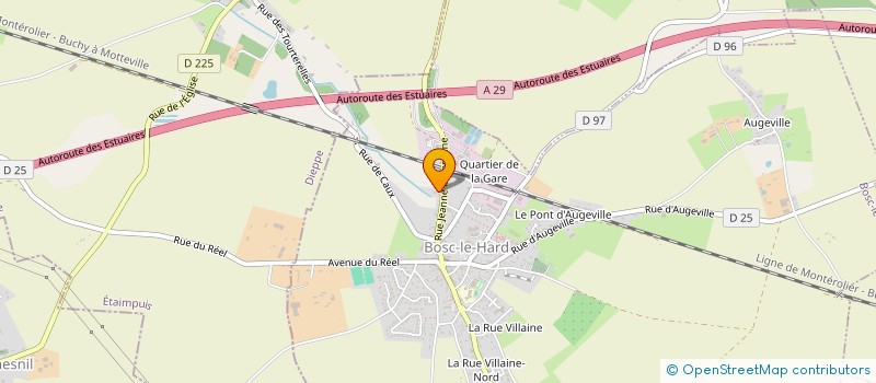 localisation de l'entreprise SCI ROCHAR  BOSC-LE-HARD