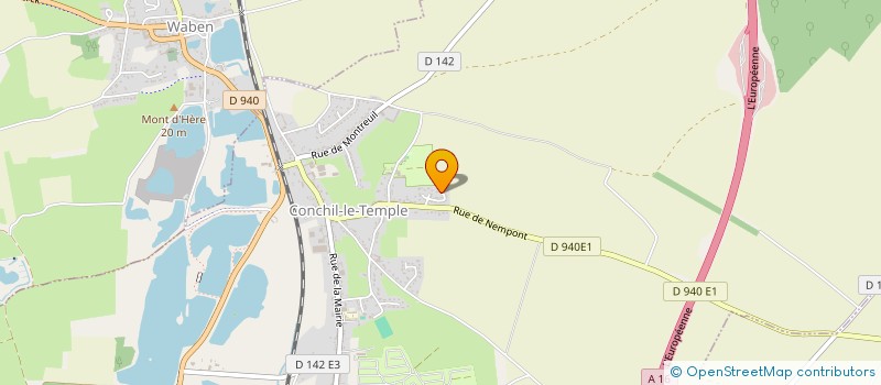 localisation de l'entreprise SCI ROCHATI  CONCHIL-LE-TEMPLE