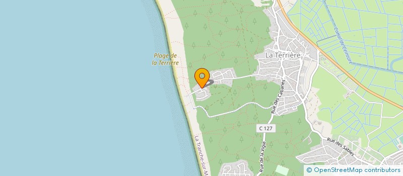 localisation de l'entreprise SCI ROCHAYNE à LA TRANCHE-SUR-MER