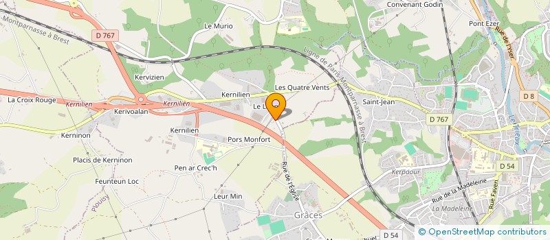 localisation de l'entreprise SCI ROCHE  PLOUISY