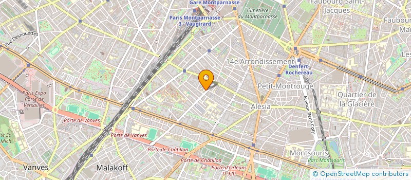 localisation de l'entreprise SCI ROCHE AUBERT  PARIS