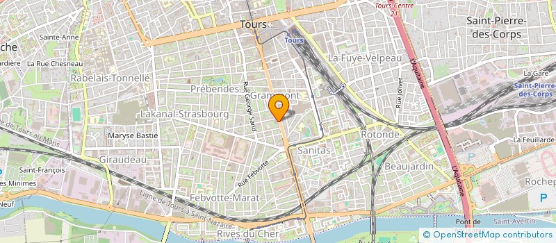 localisation de l'entreprise SCI ROCHE HAMEAU  PARIS