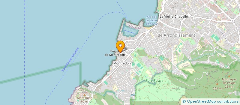 localisation de l'entreprise SCI ROCHEBRUNE à MARSEILLE
