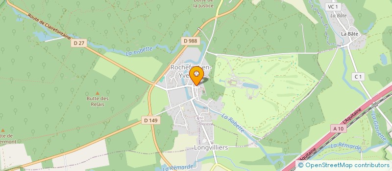 localisation de l'entreprise SCI ROCHEFORT I  ROCHEFORT-EN-YVELINES