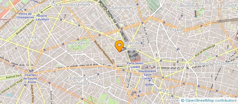 localisation de l'entreprise SCI ROCHEFORT II  PARIS